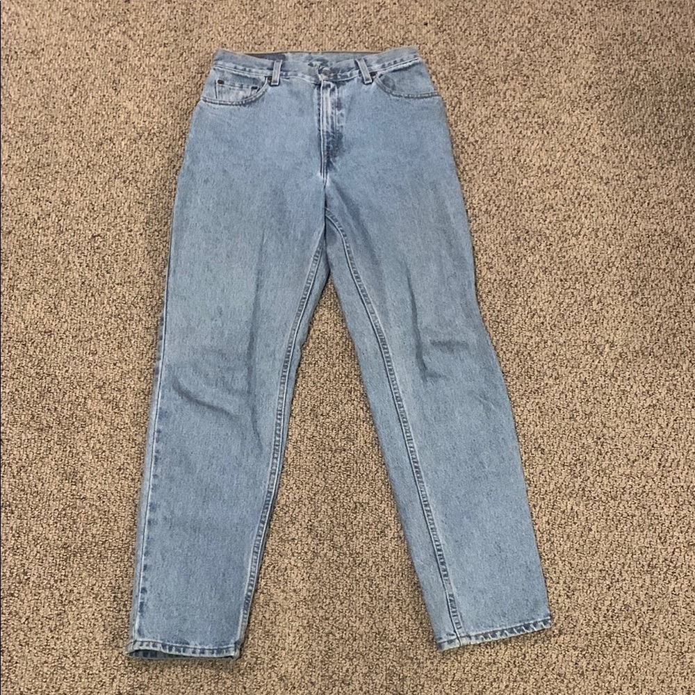 Levi's 550 Light Blue Denim Jeans